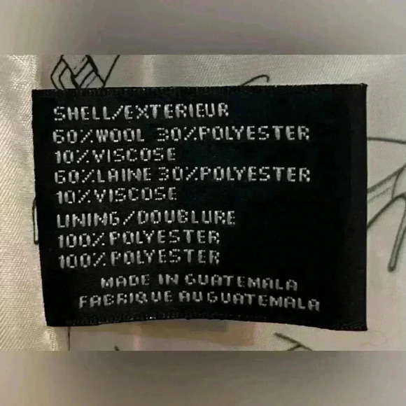 Women’s Via Spiga wool coat size 12P - Picture 13 of 14